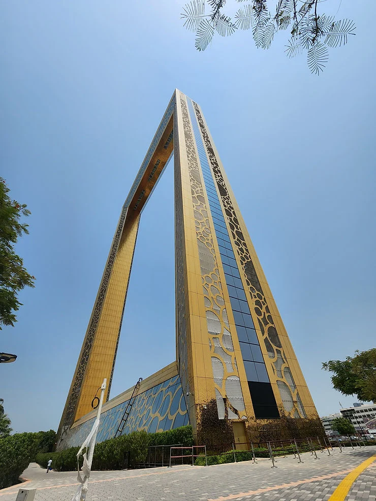 Visiting the Dubai Frame: A Golden Gateway Between Old and New Dubai
