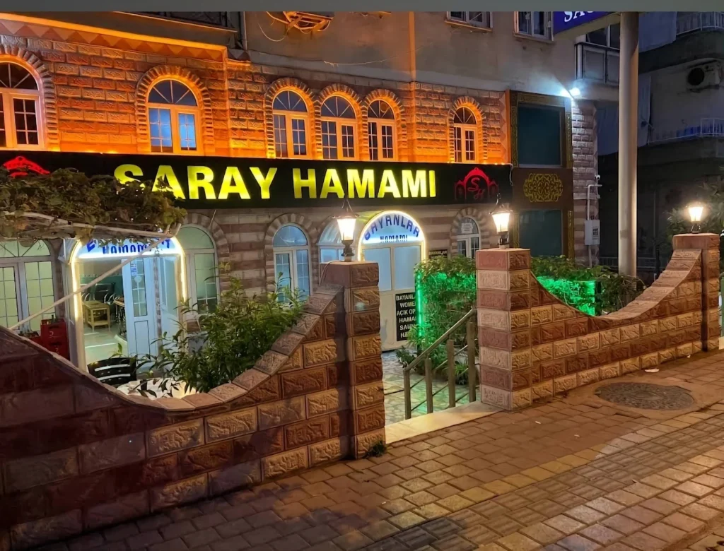 turkish bath in antalya from the outside 