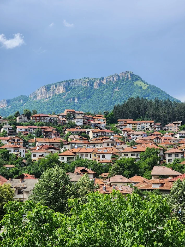 Teteven a small mountain town in Bulgaria